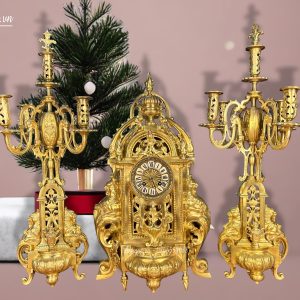 Bộ đồng hồ chân nến