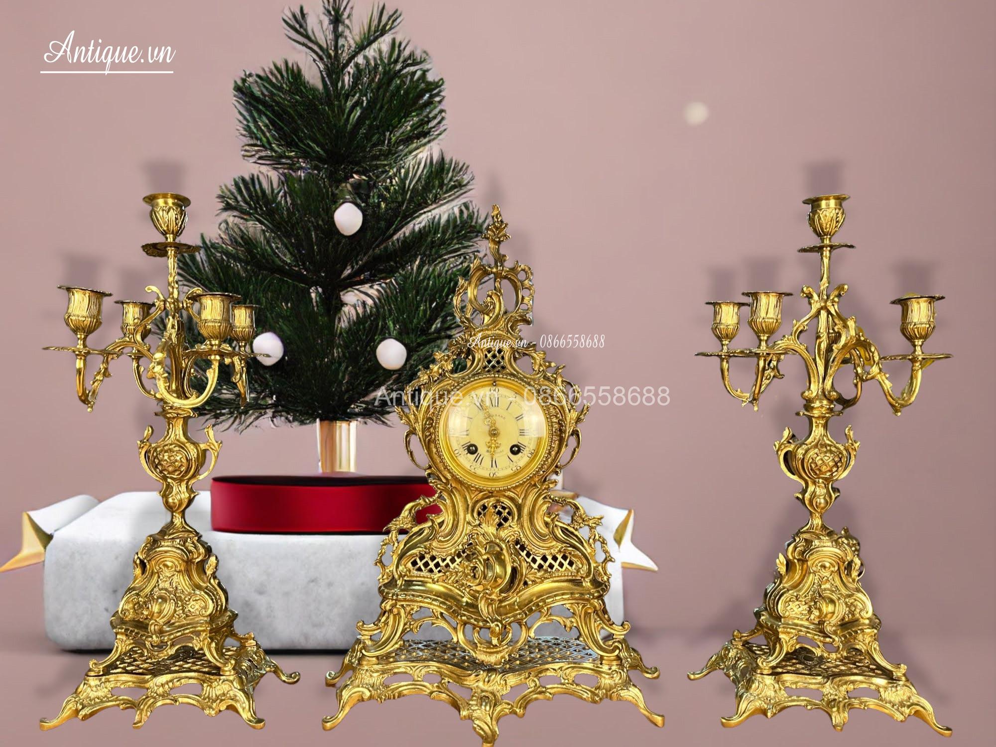 đồng hồ chân nến đồng hồ chân nến