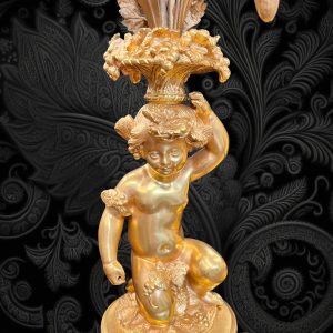 Bộ đồng hồ chân nến