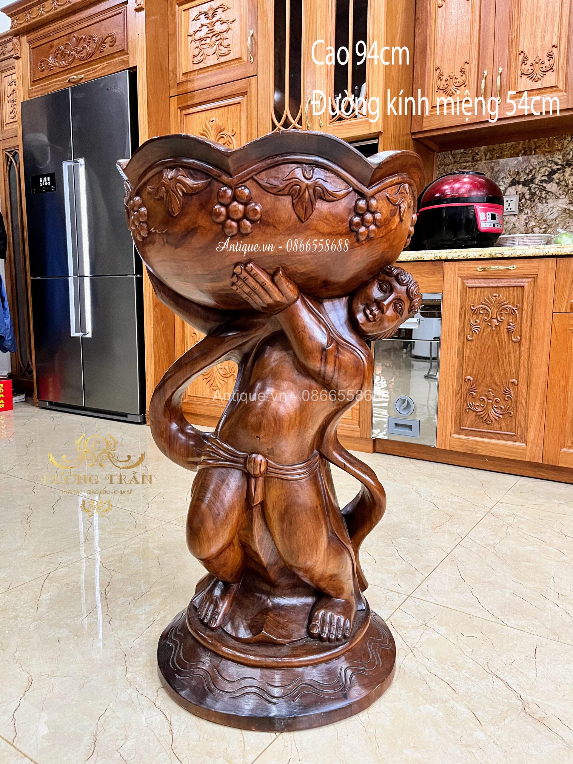 Chậu hoa gỗ Chậu hoa gỗ