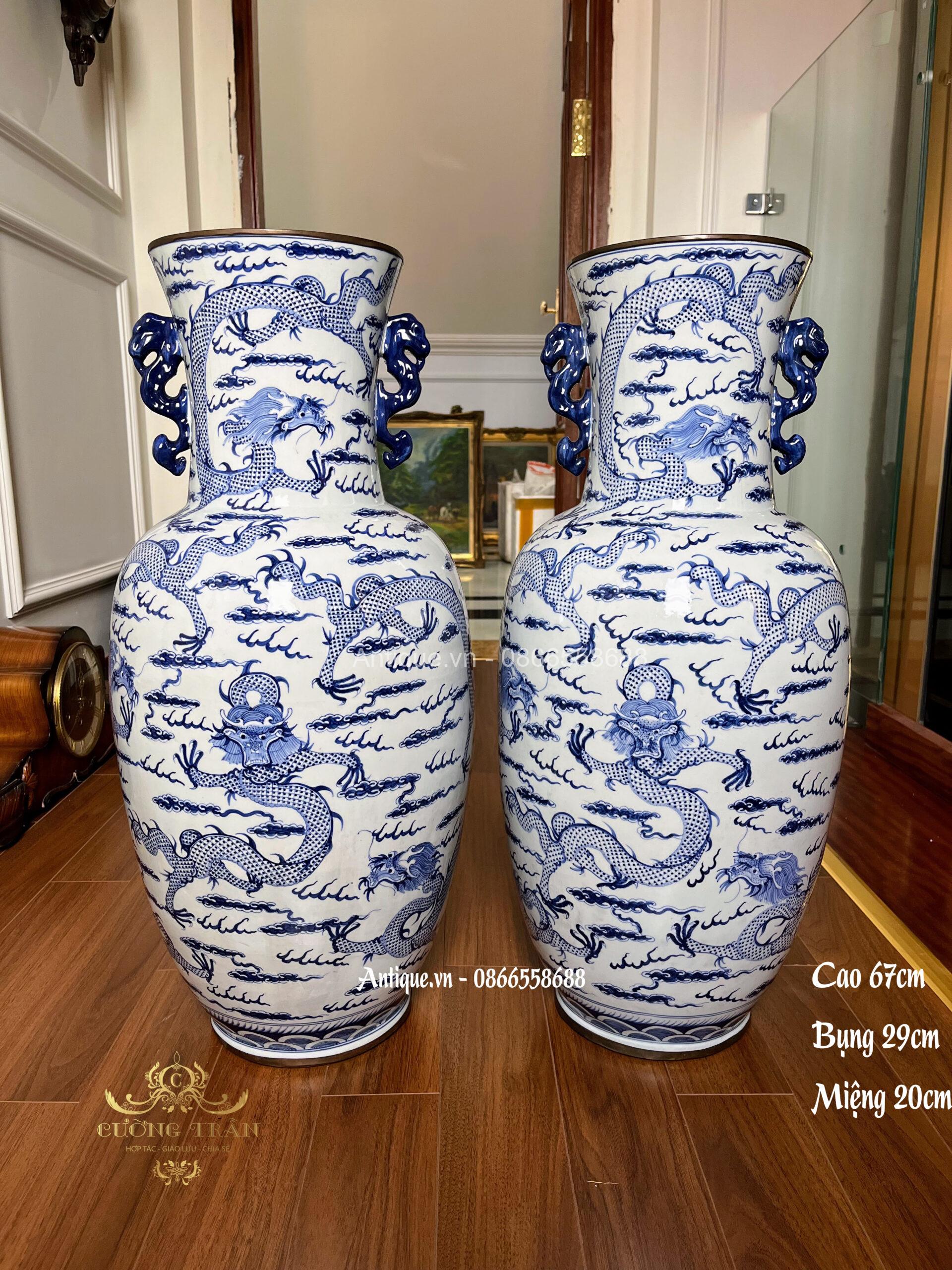 Cặp binh sứ tàu Cặp binh sứ tàu