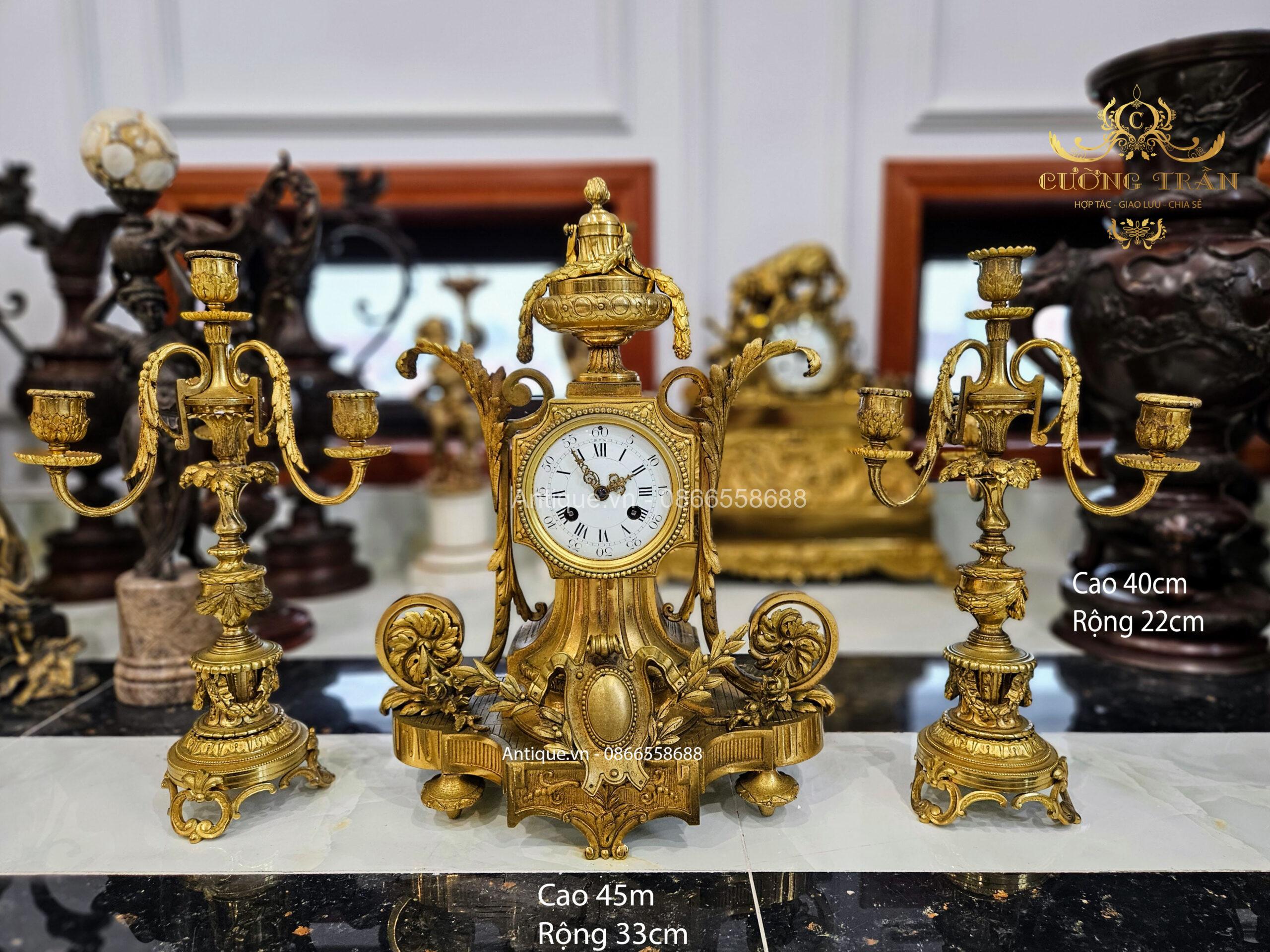 đồng hồ chân nến đồng hồ chân nến