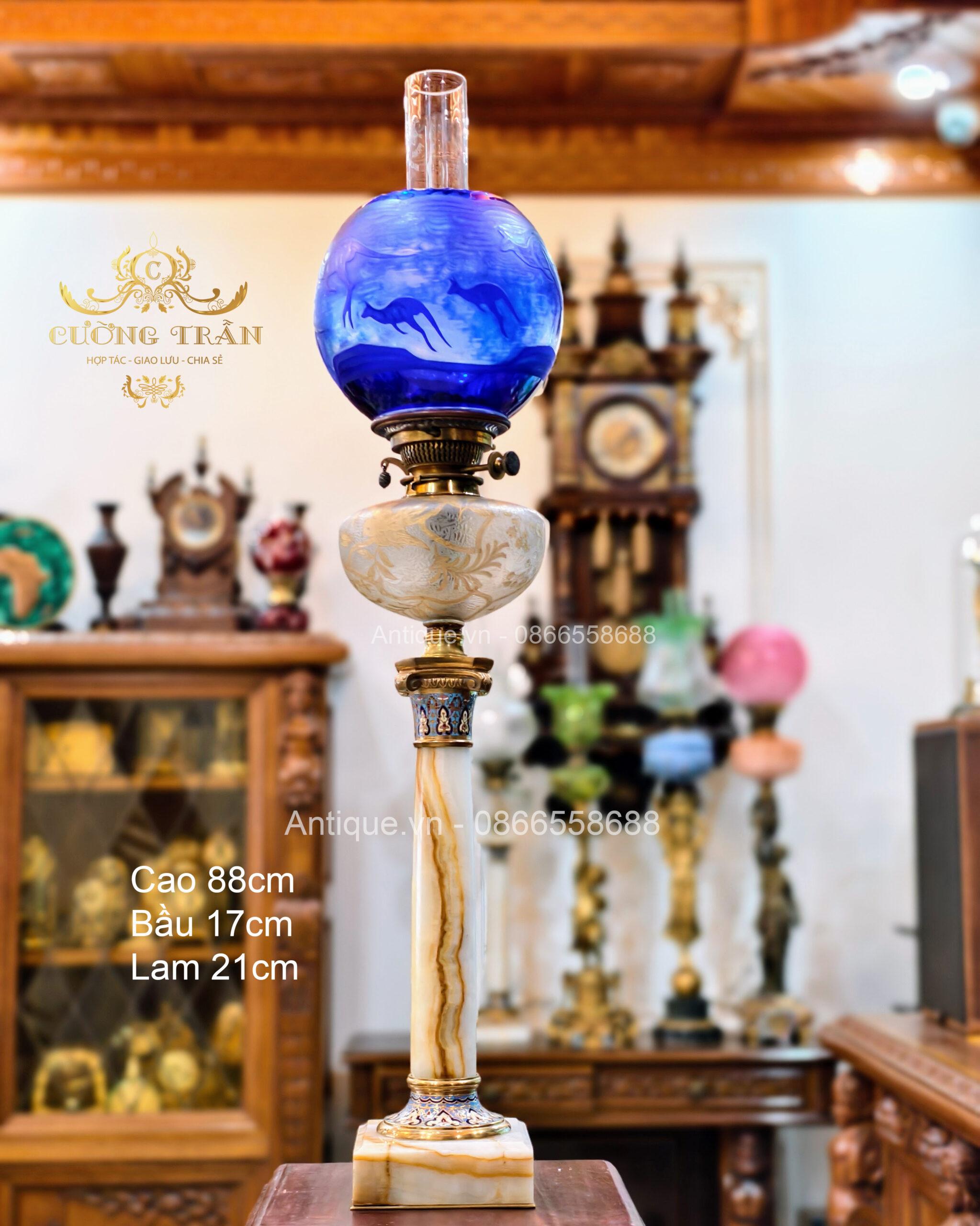 Đèn dầu pháp lam Đèn dầu pháp lam