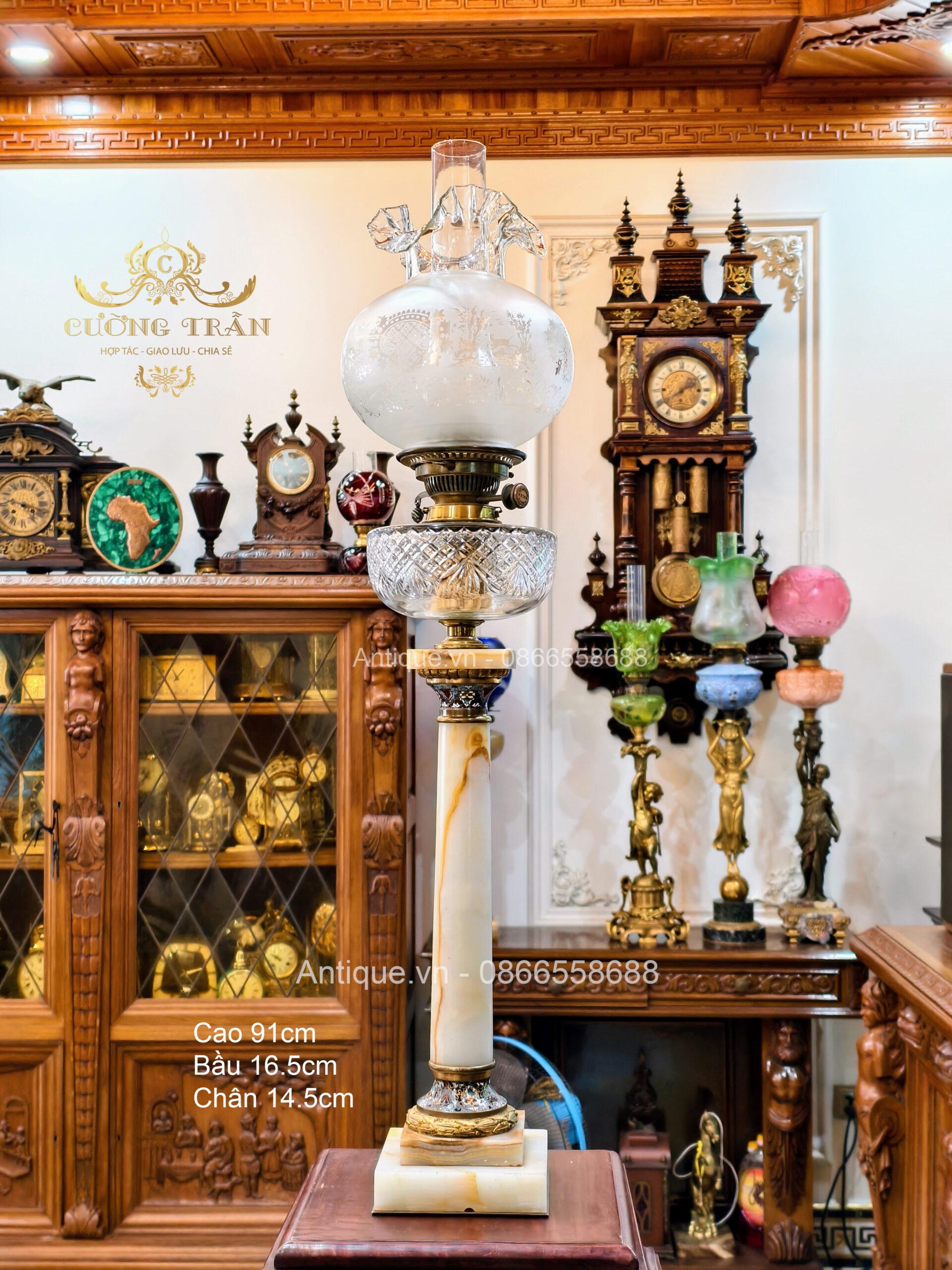 Đèn dầu pháp lam Đèn dầu pháp lam