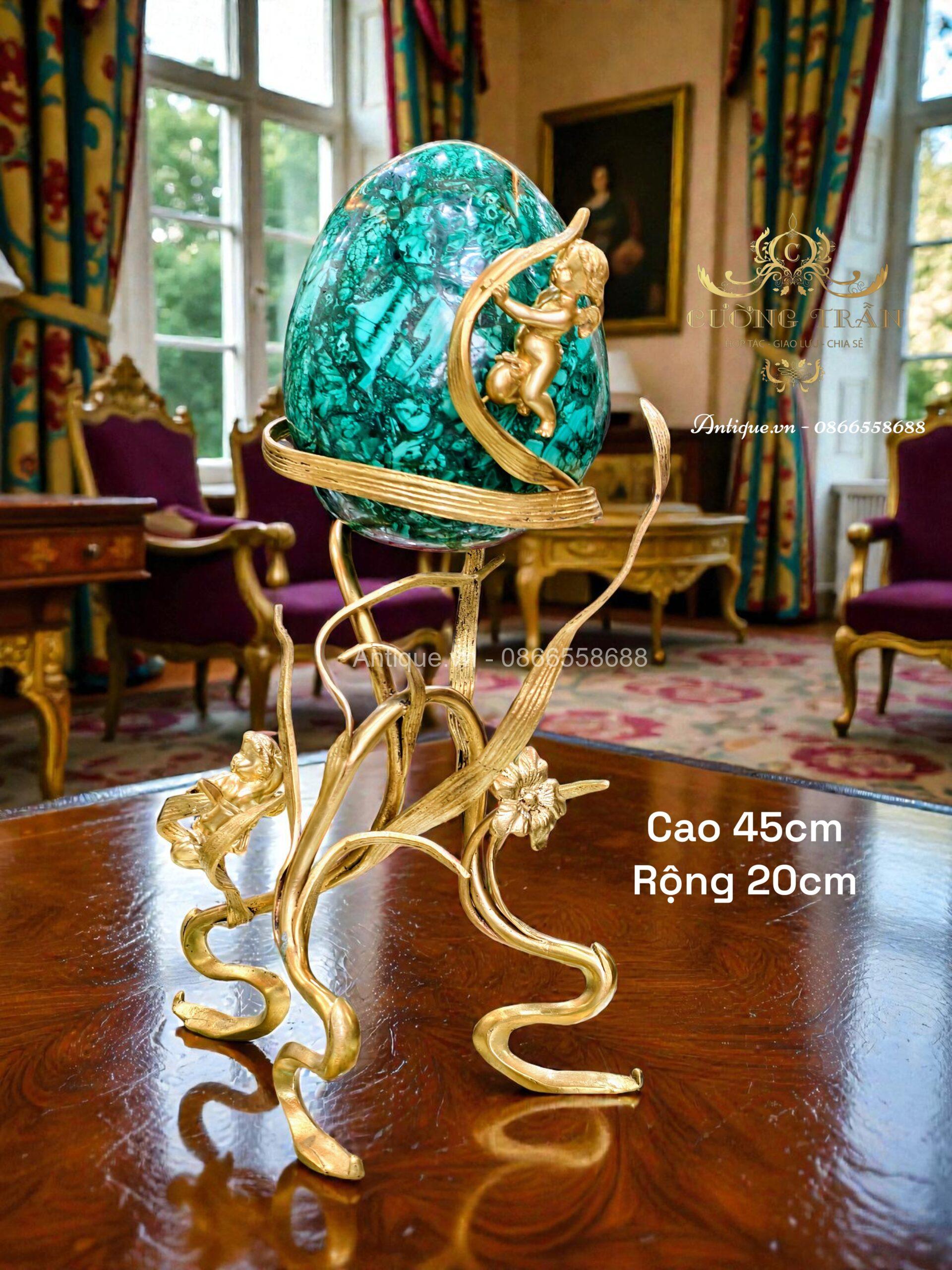 Quả trứng malachite Quả trứng malachite