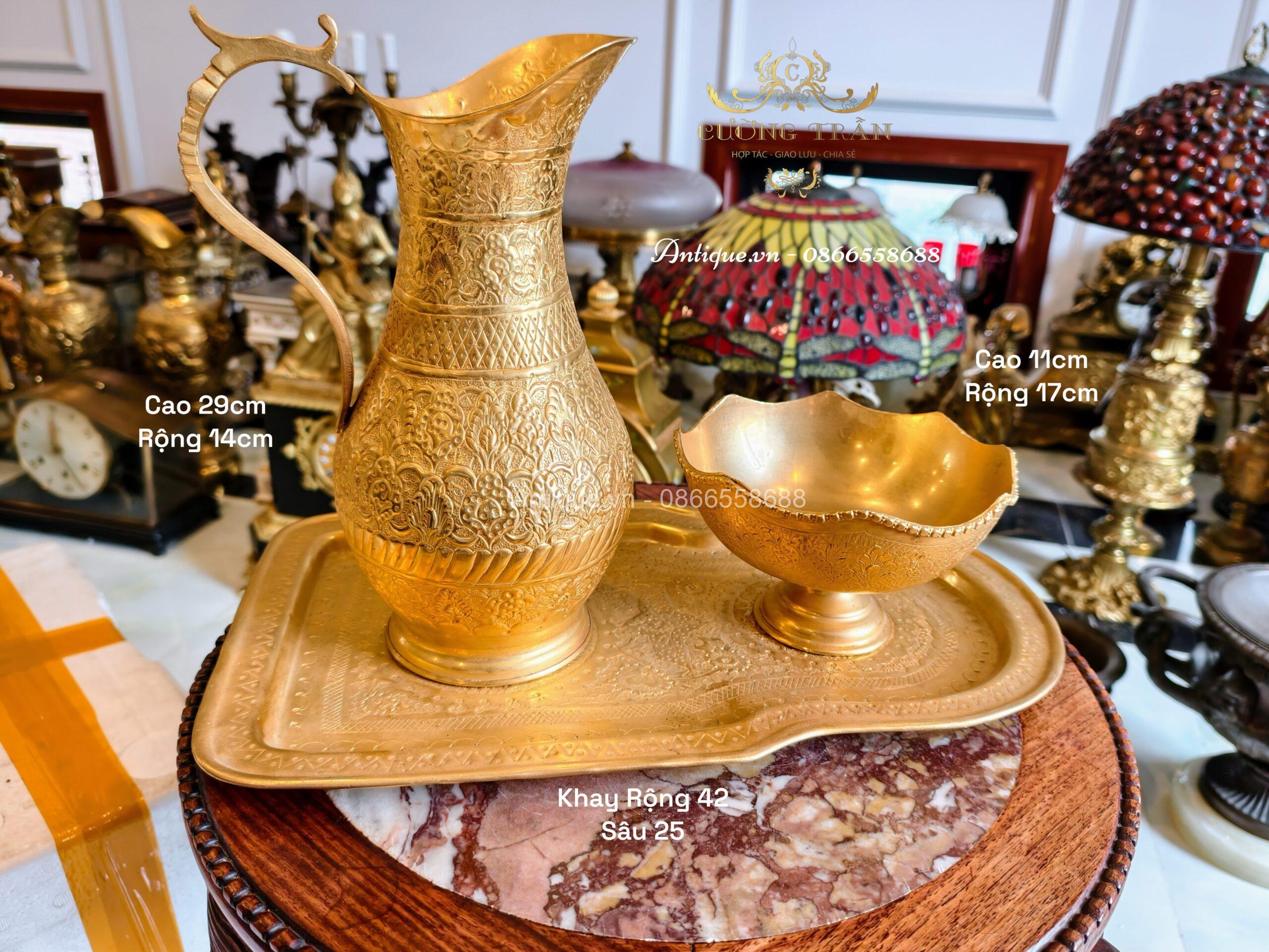 Khay đĩa đồng Khay đĩa đồng